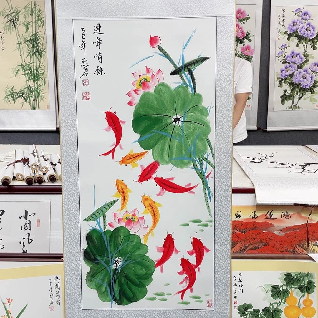 国画手绘作品手绘作品
