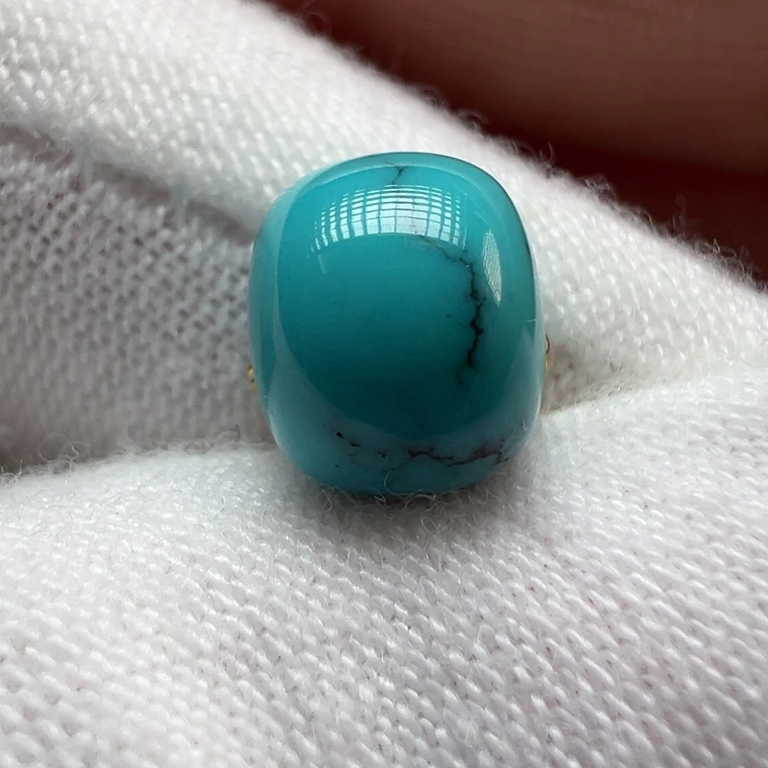 绿松石未镶嵌配饰8.3*7mm