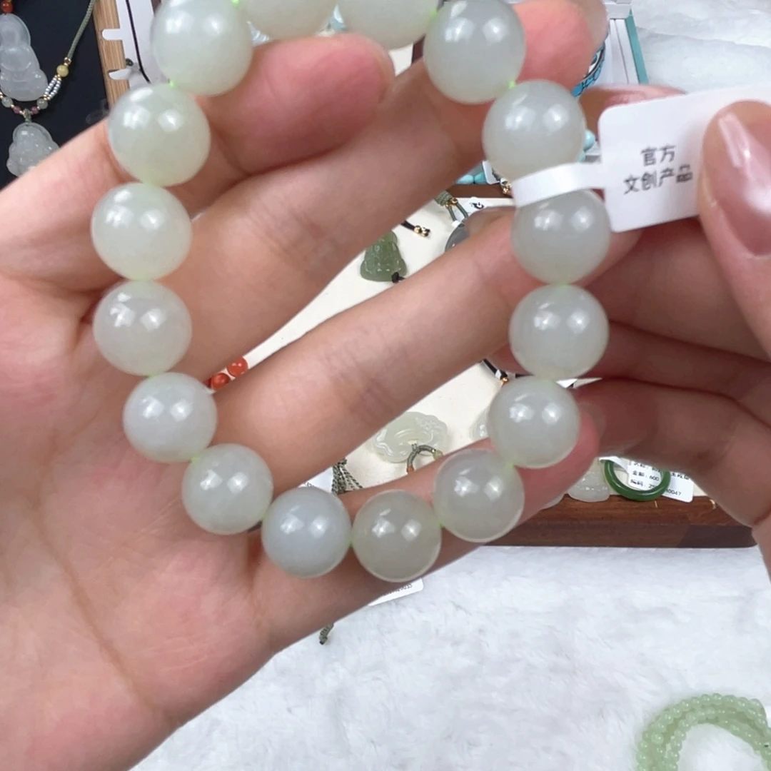 和田玉（糖玉）未镶嵌手链