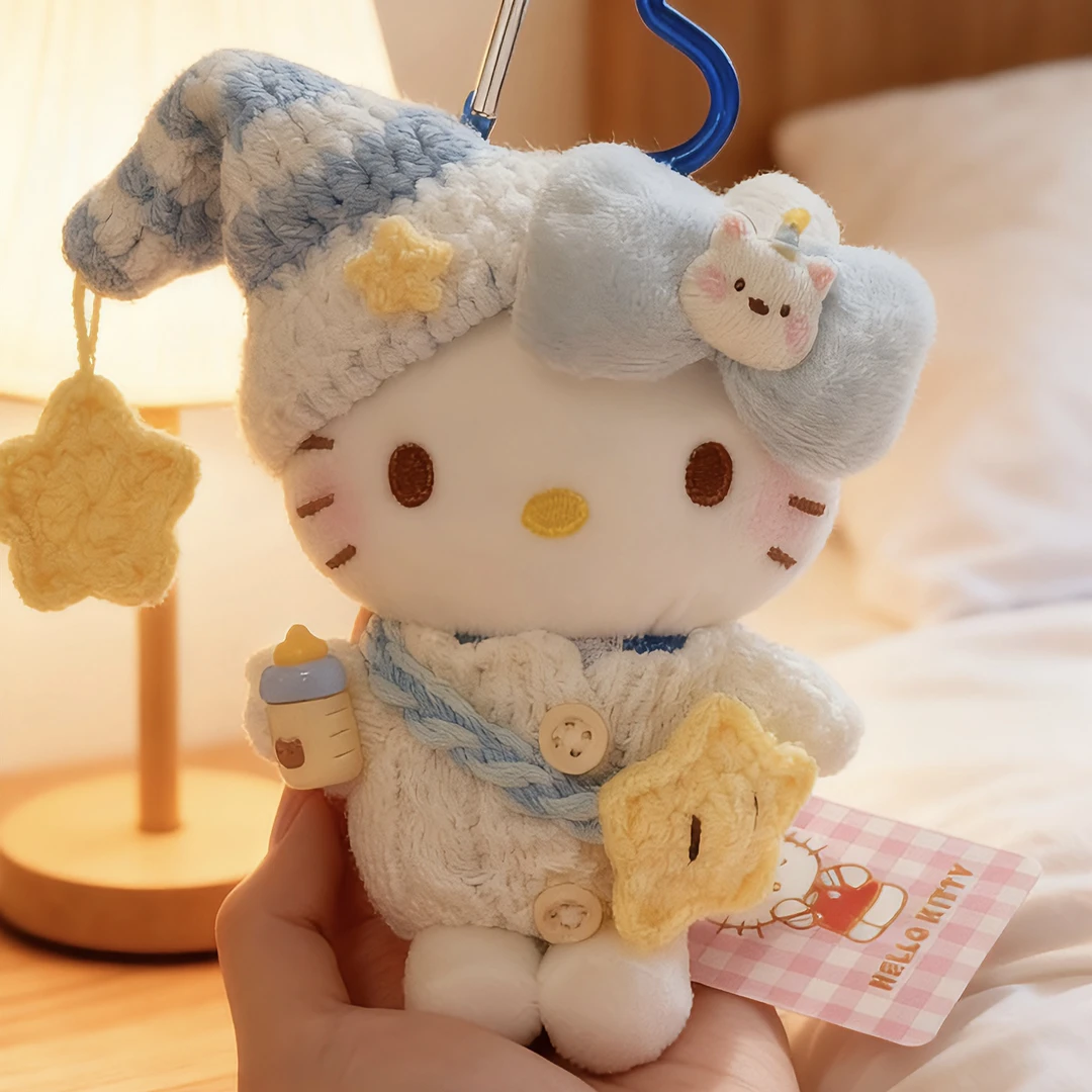 正版【晚安星星】HelloKitty 可爱少女包包挂件车载摆件钥匙扣