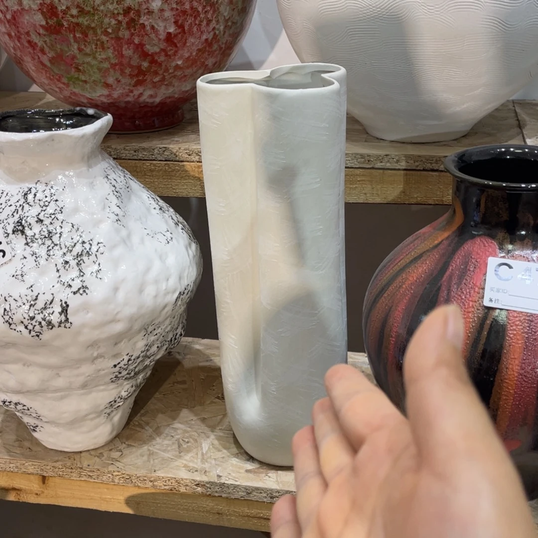花瓶白泥景德镇陶瓷高度