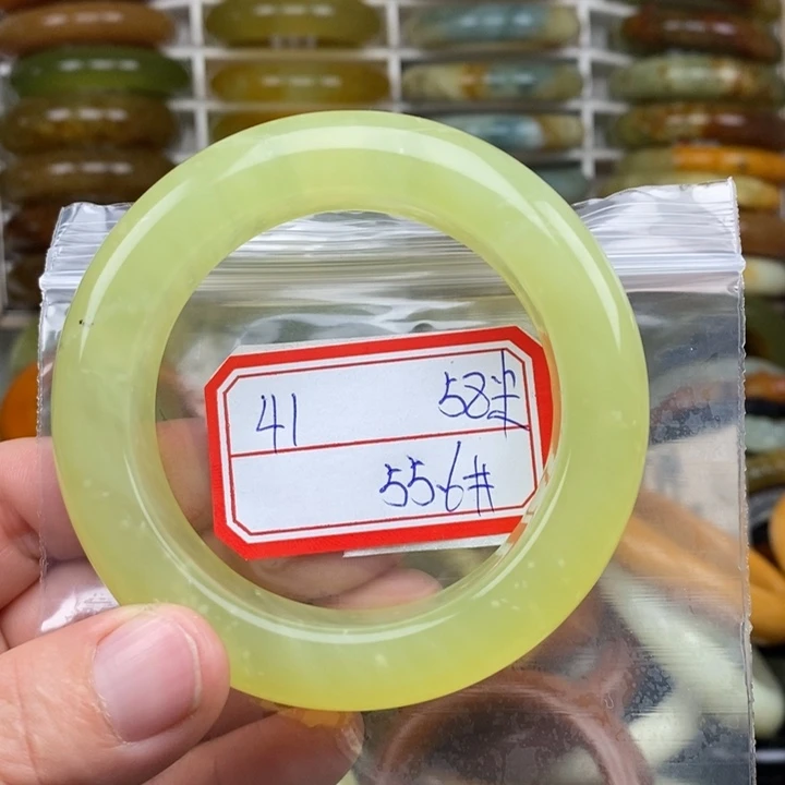 未镶嵌蛇纹石玉手绳