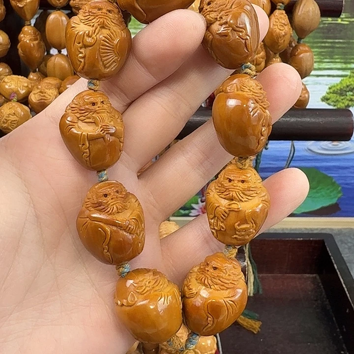 橄榄核手串/手链钟馗