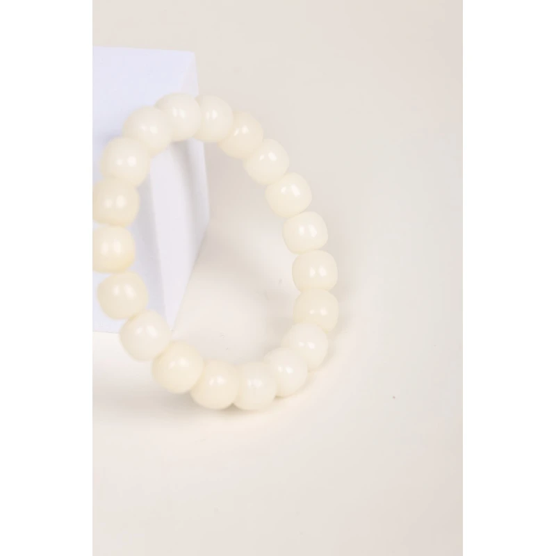 030无礼盒天然原色1.2白玉菩提单圈素串