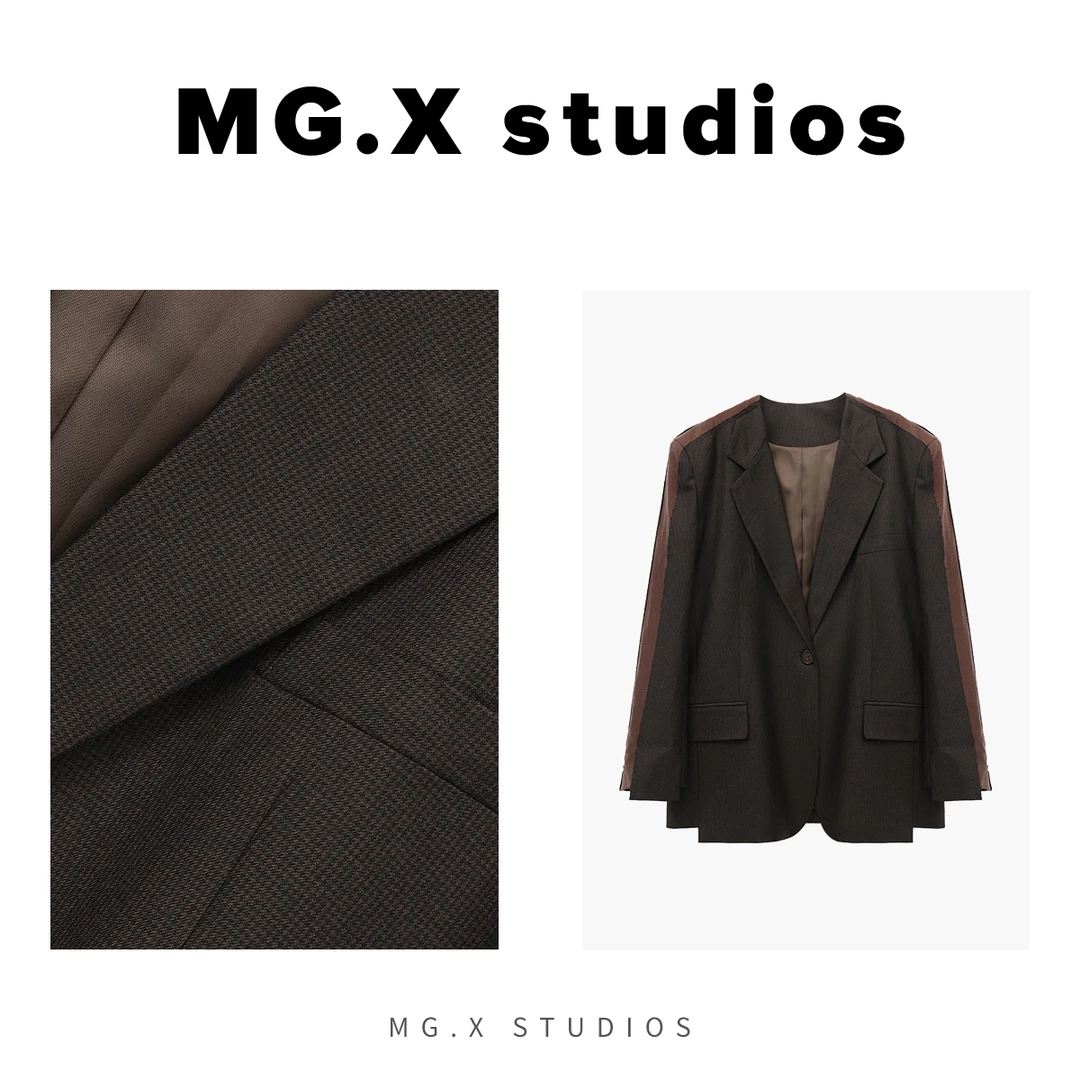 【森林秘境】MGX新款设计感西装休闲上衣女时尚外套