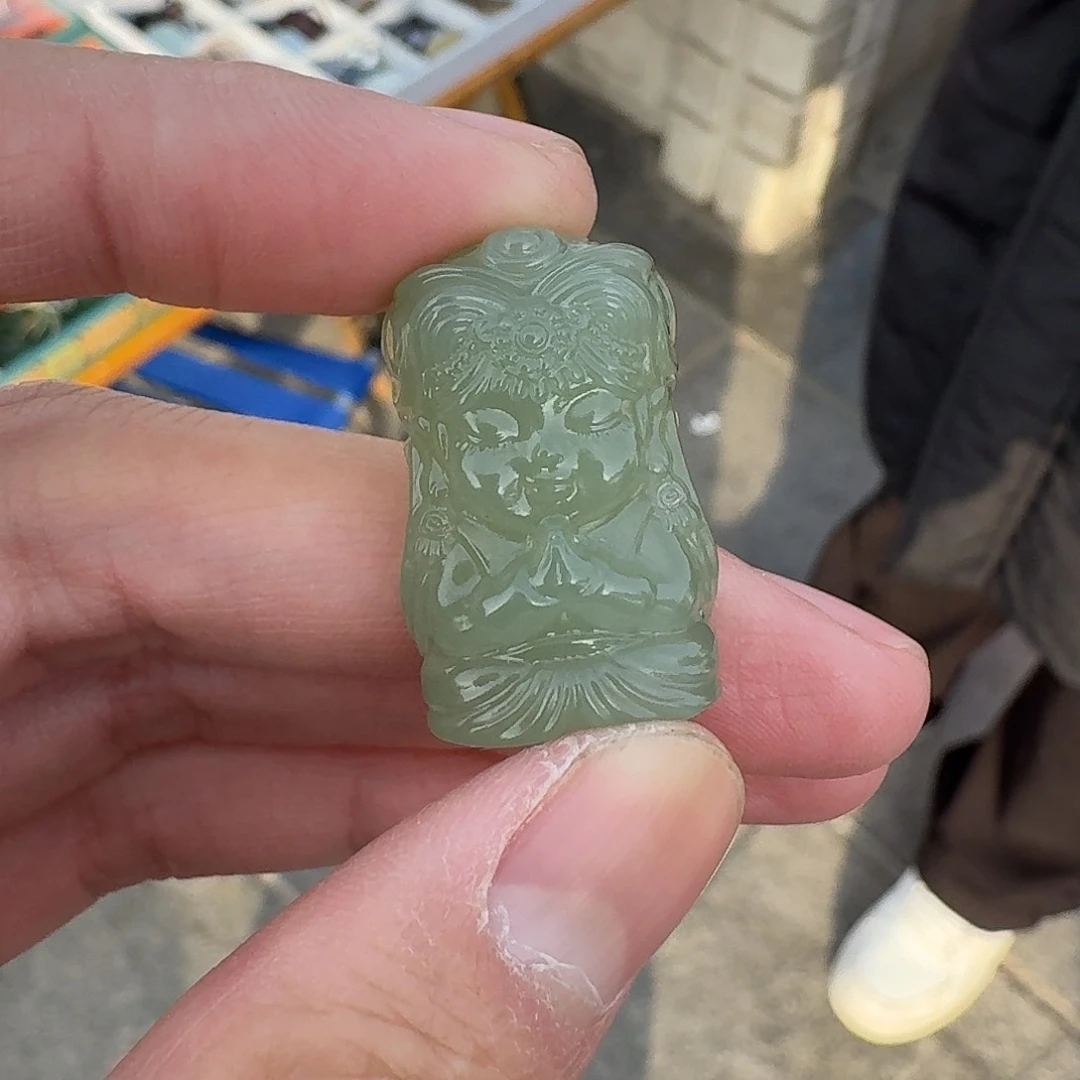 和田玉吊坠未镶嵌17李姐