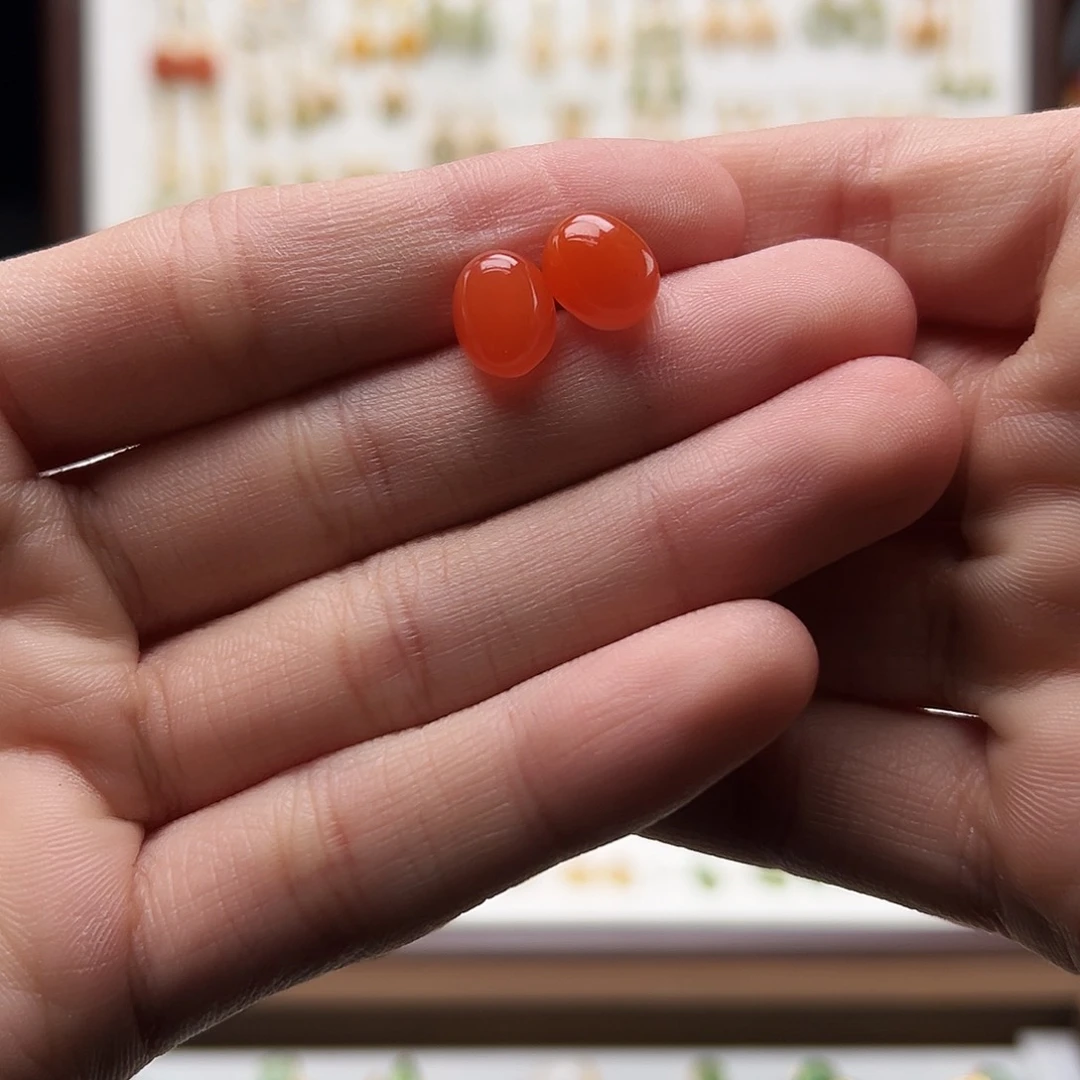 银S925镶嵌和田玉耳饰