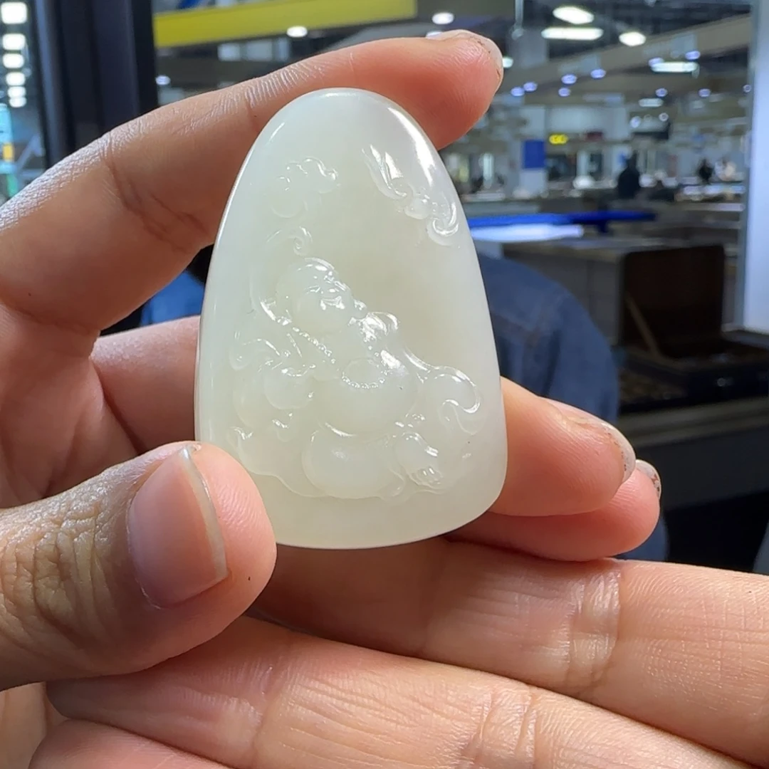 颈饰未镶嵌和田玉