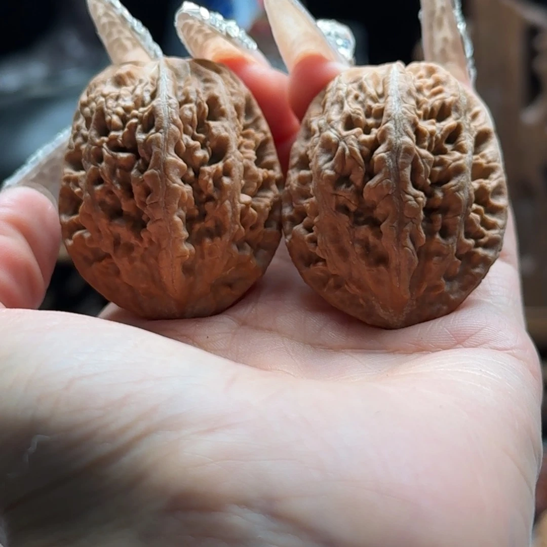 文玩核桃把件关东木子楸百核63