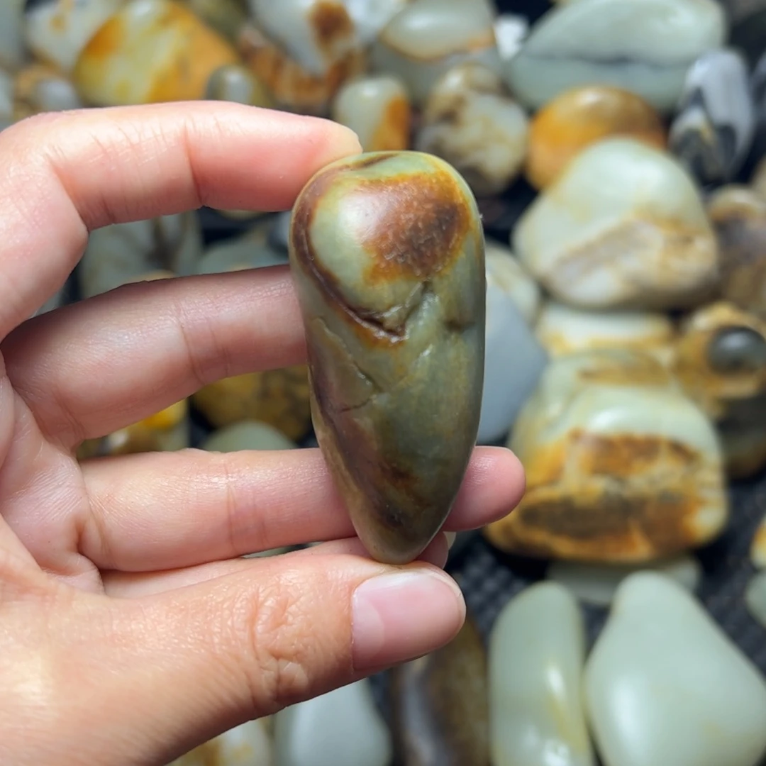 和田玉（青玉）B50未镶嵌