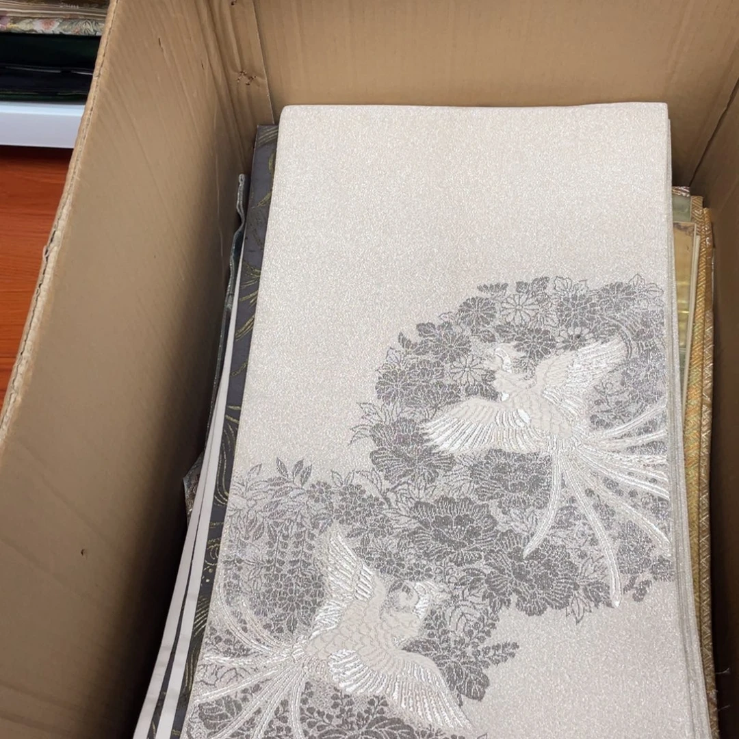 织绣中古凤凰团花