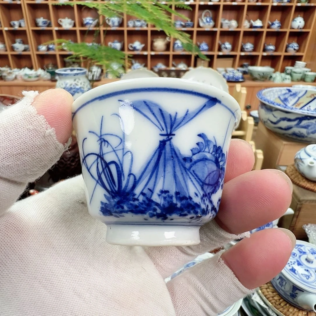 柴窑茶具茶壶茶杯盘子