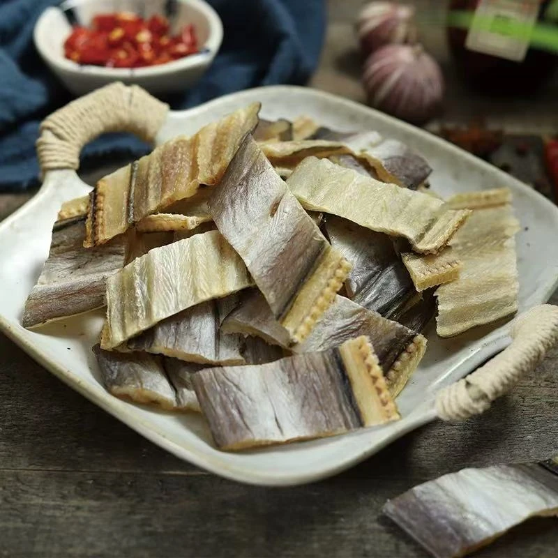 新鲜晾晒无骨鳗鱼干500g精品