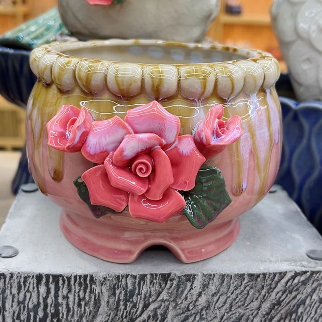 【闪购商品】陶瓷花盆