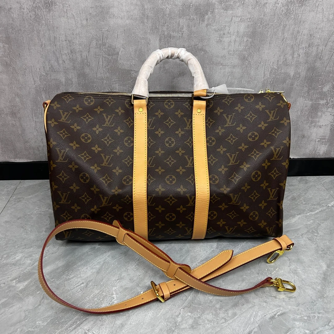 117  Lv路易威登老花旅行袋kp45肩带款 全新
