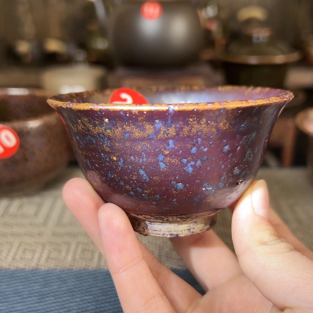 纯手工制作的紫金色