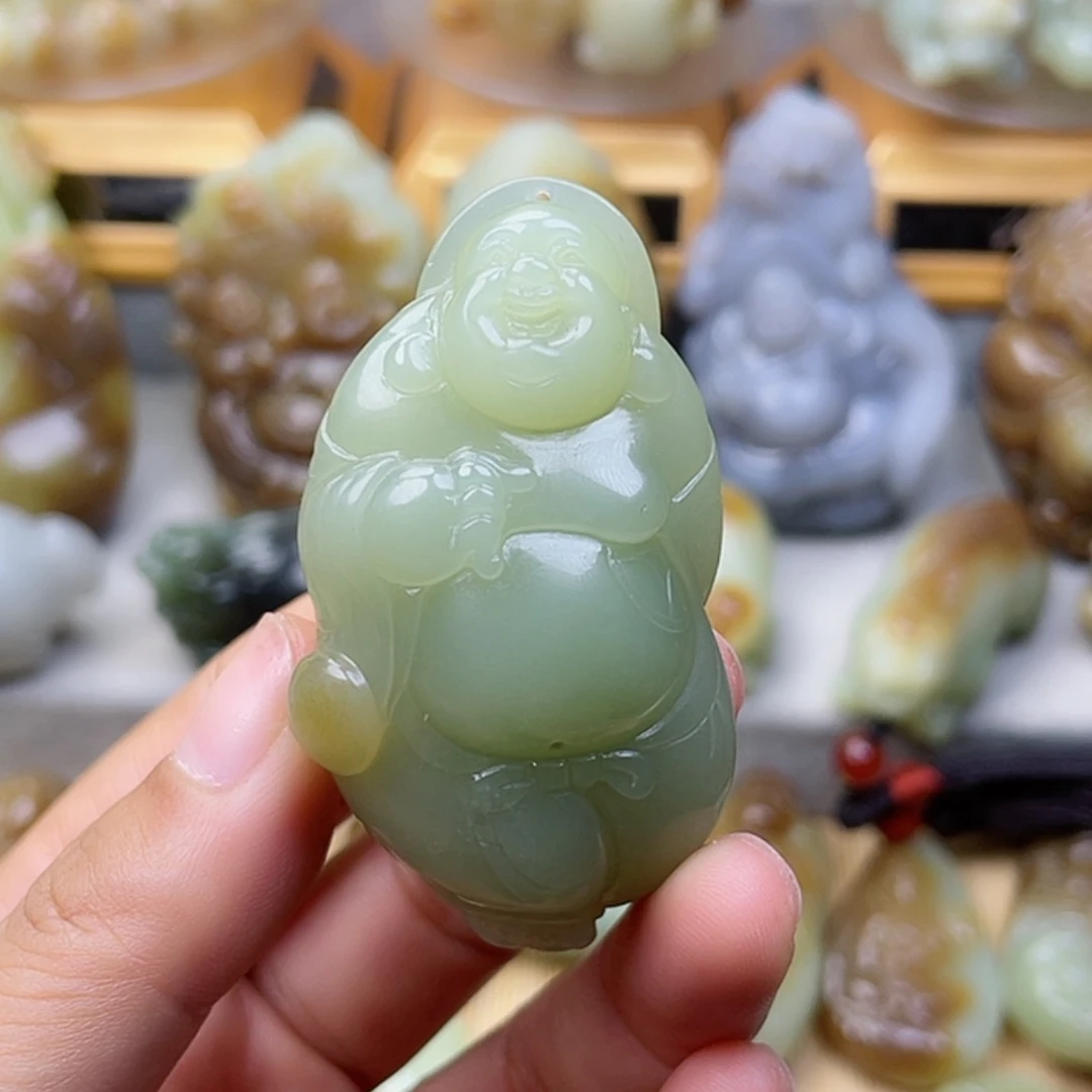 【闪购商品】未镶嵌和田玉挂件浪*哥