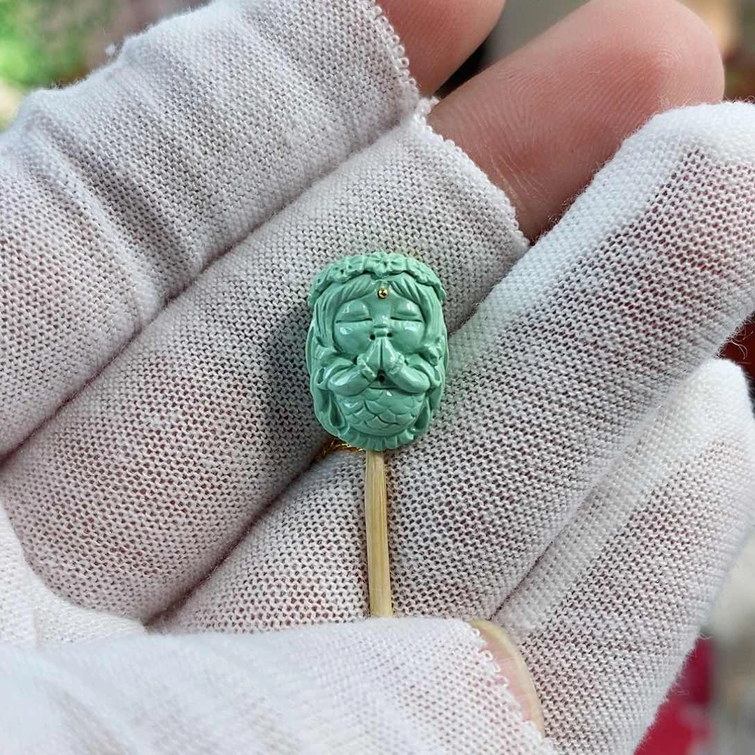 绿松石珠宝奇石未镶嵌