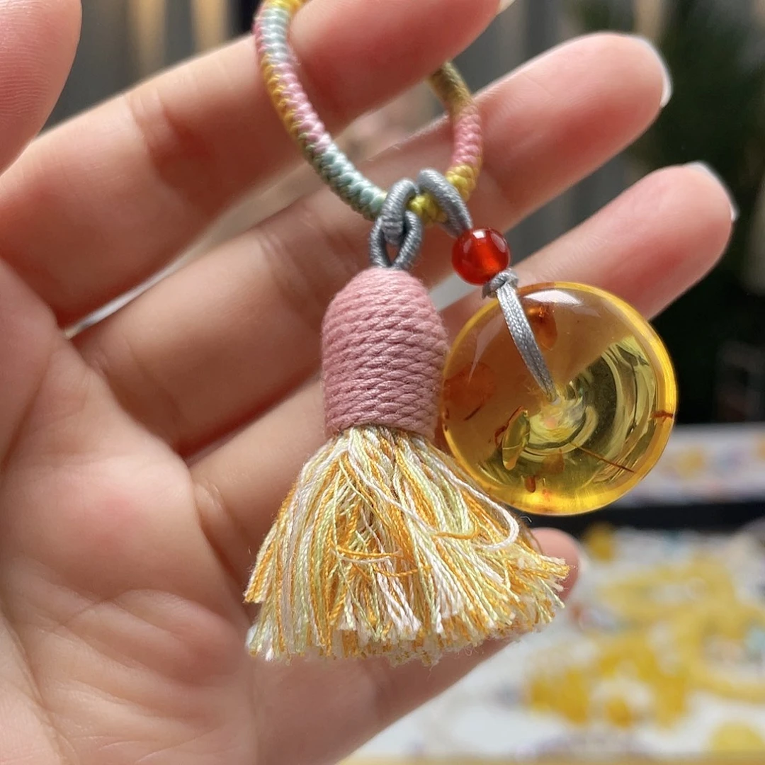 未镶嵌琥珀裸石琥珀吊坠