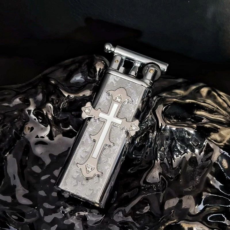 原创轻奢复古高颜值轻奢砂轮打火机送男友女友礼物创意个性高档潮