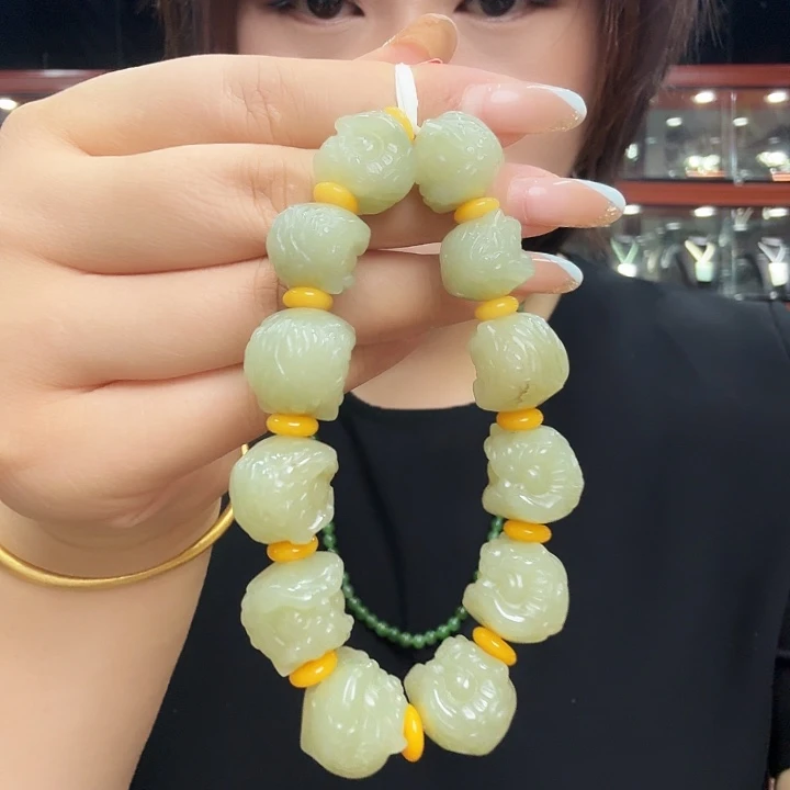 手串未镶嵌和田玉