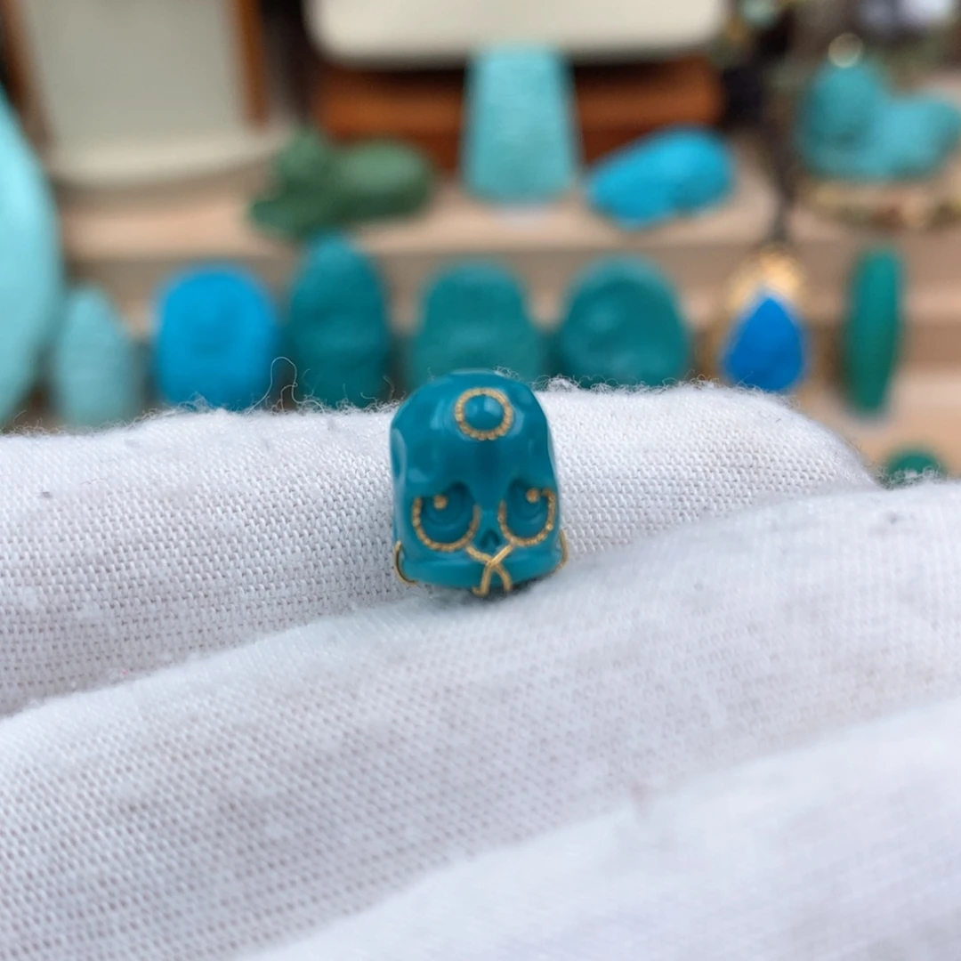 绿松石未镶嵌阿呆