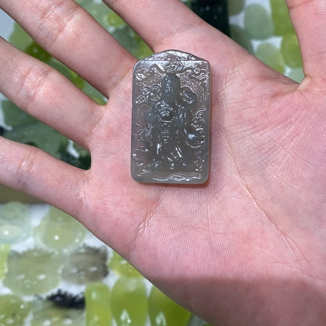 岫玉未镶嵌吊坠(不含链)两单包邮