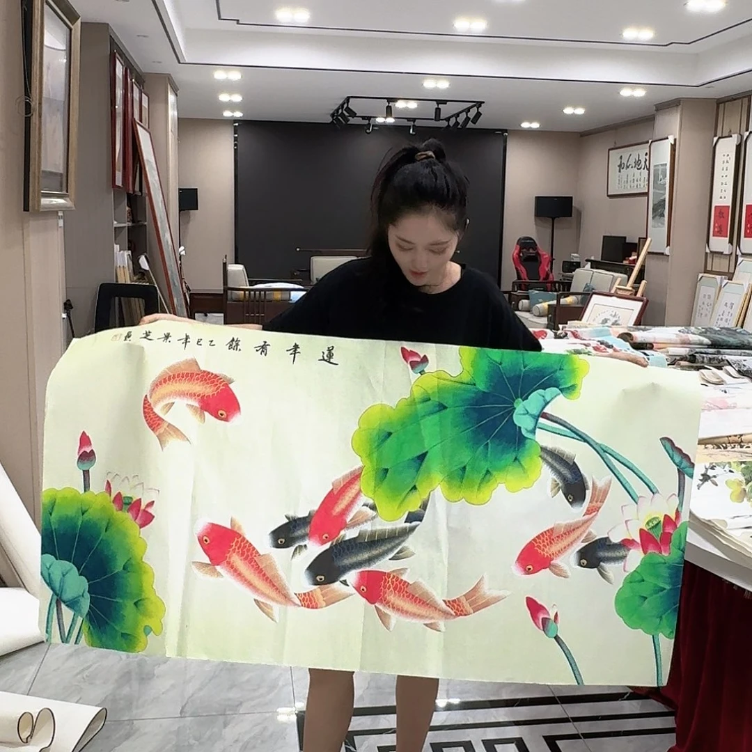 国画国画作品多次入选国内外