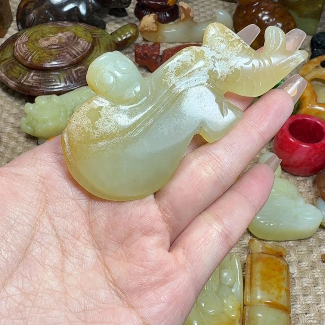 白玉菩提吊坠挂件