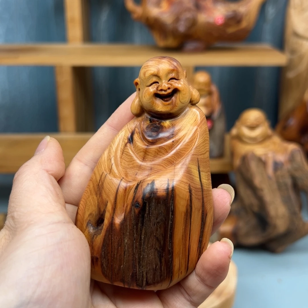 柏木崖柏木摆件手把件