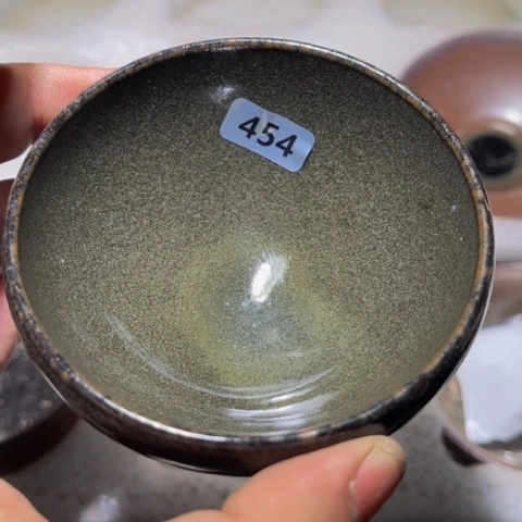 茶盏原矿原釉柴烧建盏