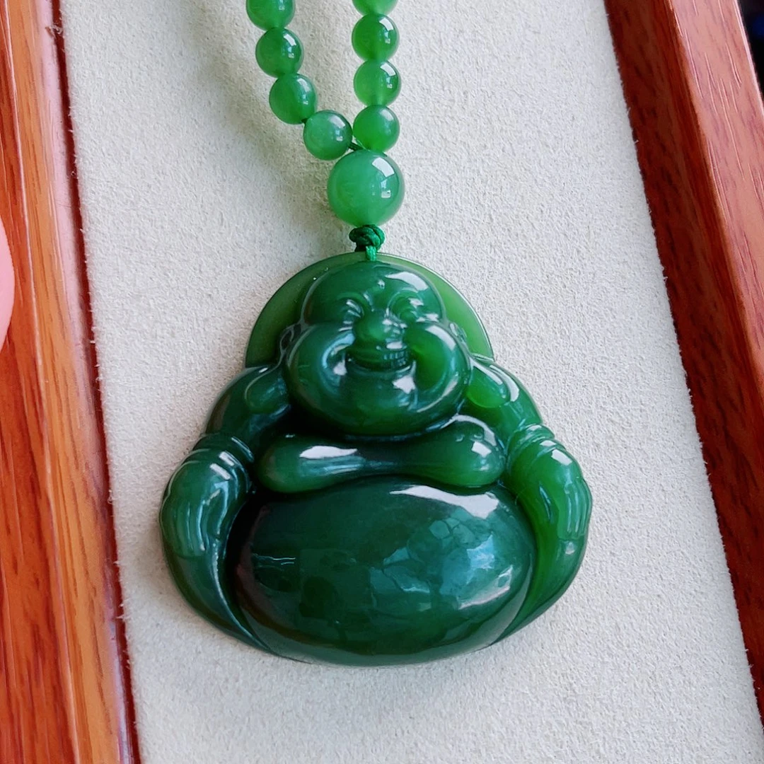 和田玉（碧玉）未镶嵌颈饰