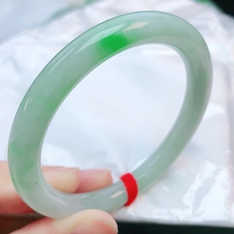 未镶嵌手镯翡翠55圆条881255