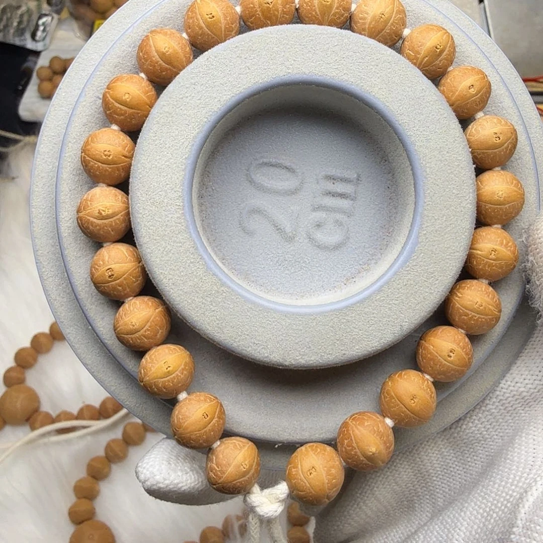 台***后吊坠凤眼菩提10.3-10.6银钉定制（不退不换）