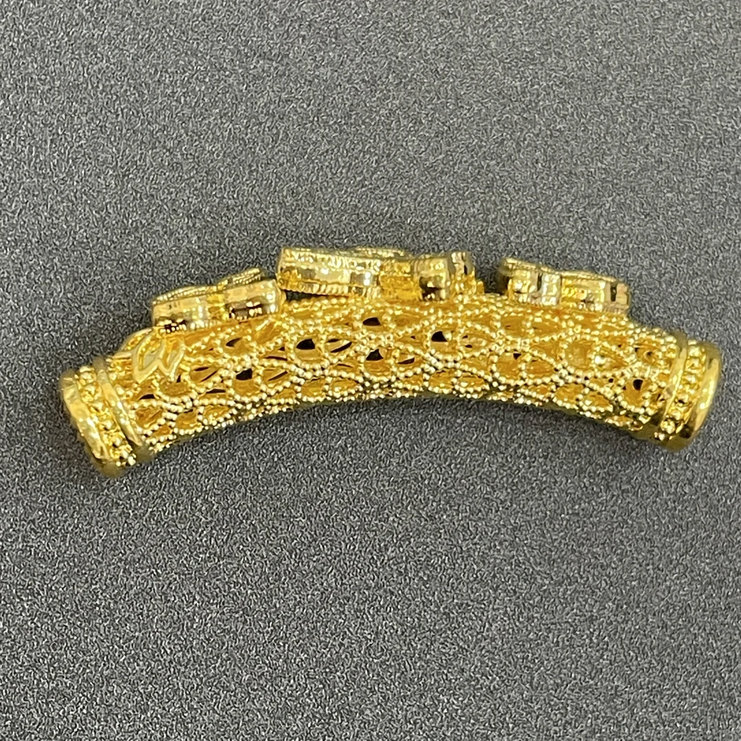 【莹莹专享】足金999 蝴蝶镂空弯管 ZP  0.87 纳金添福