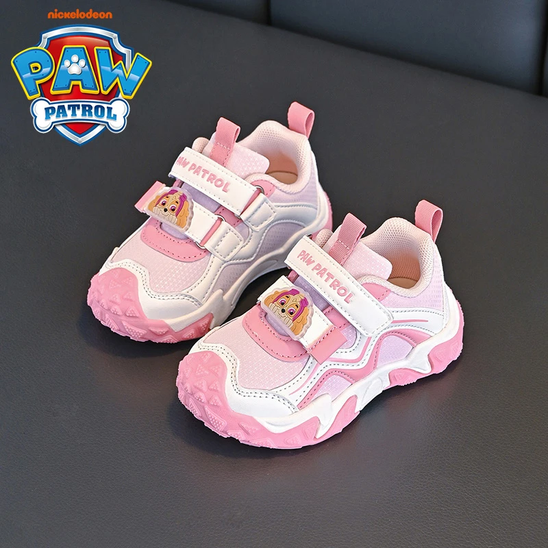 汪汪队爆款女童板鞋2025春秋季新款儿童运动鞋3-6岁软底休闲鞋