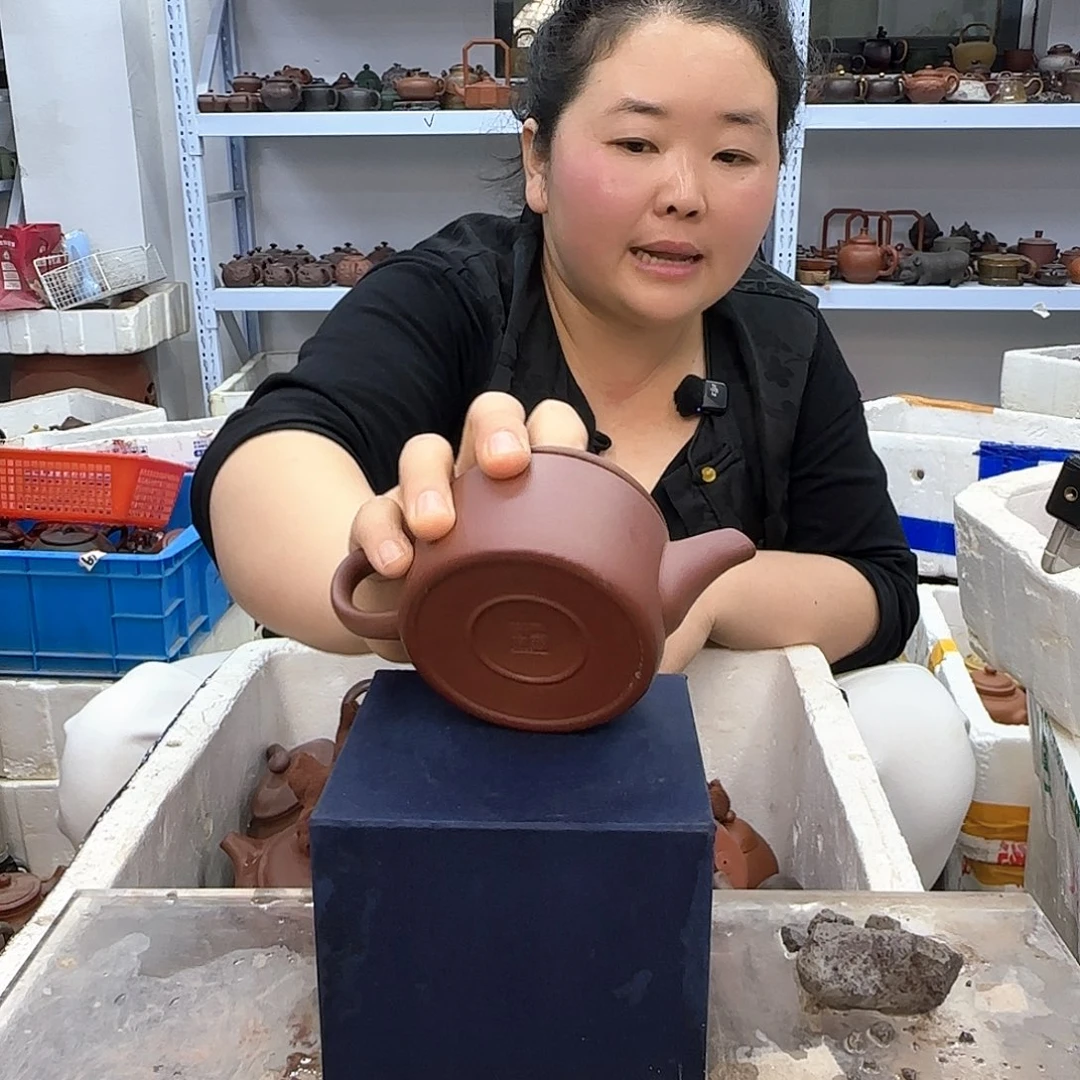 茶壶紫砂宜兴紫砂壶瑕疵