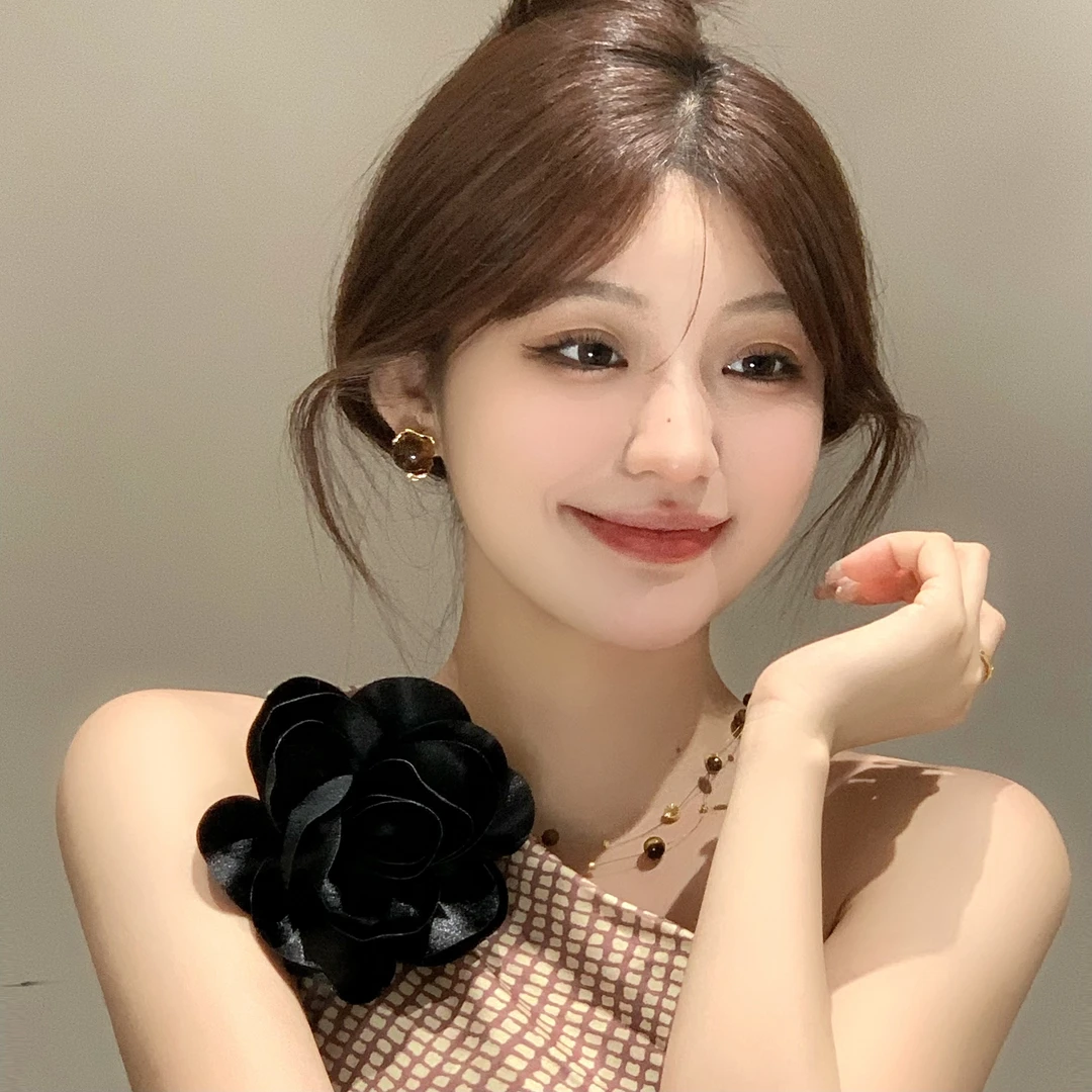 FULL GIRLISH耳环02541复古时尚轻奢耳钉耳饰