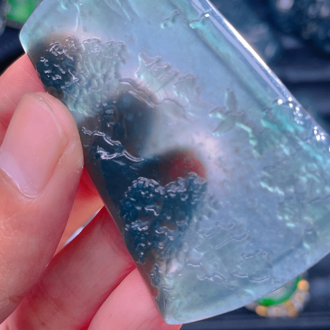 颈饰未镶嵌翡翠翡翠