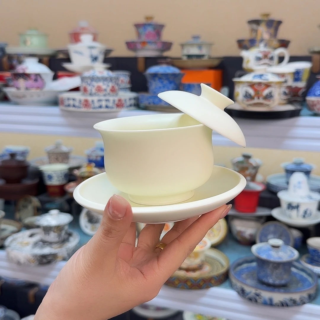 盖碗里的水煮开后放