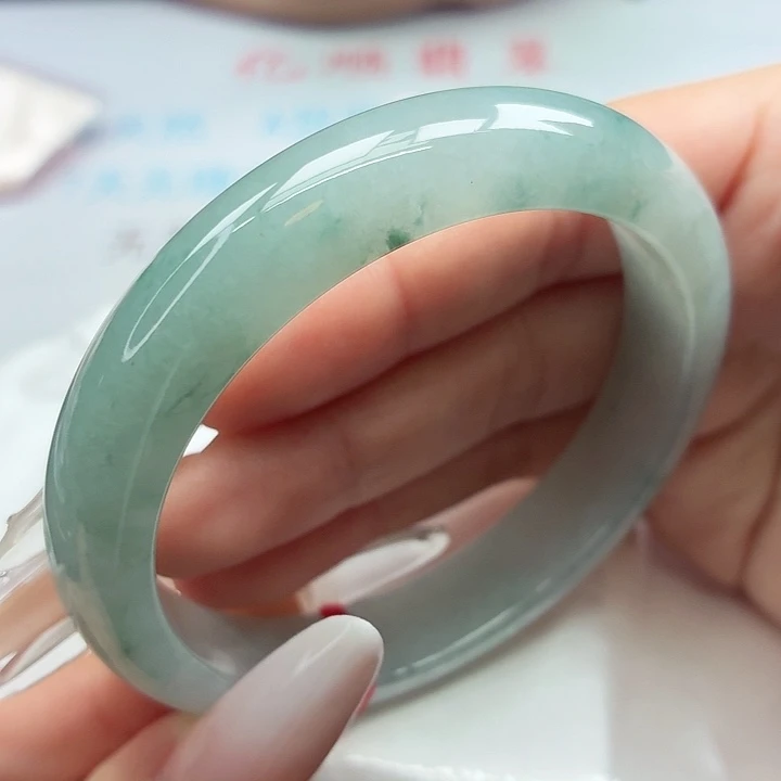 未镶嵌手镯翡翠58-59圈口