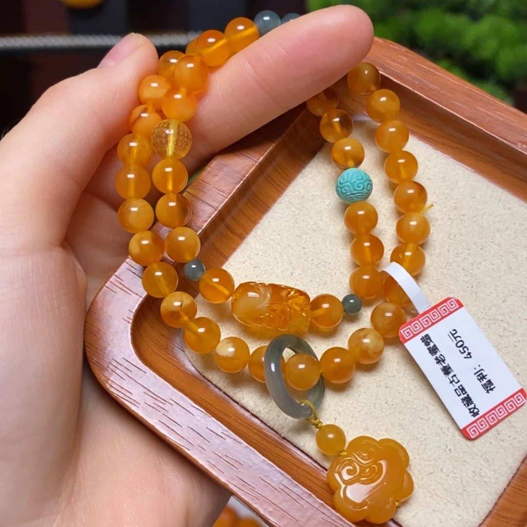 【闪购商品】手链蜜蜡未镶嵌手串