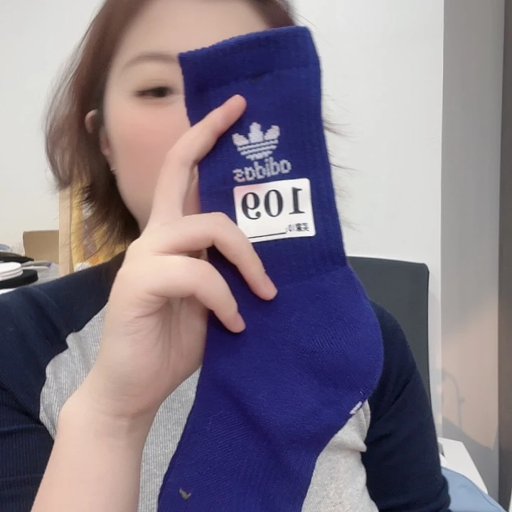 三醋酯纤维多叶草紫色袜子109
