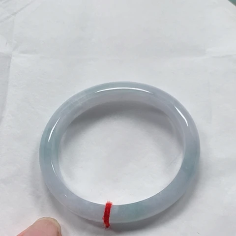 翡翠未镶嵌手镯缅甸翡翠手镯圈口55