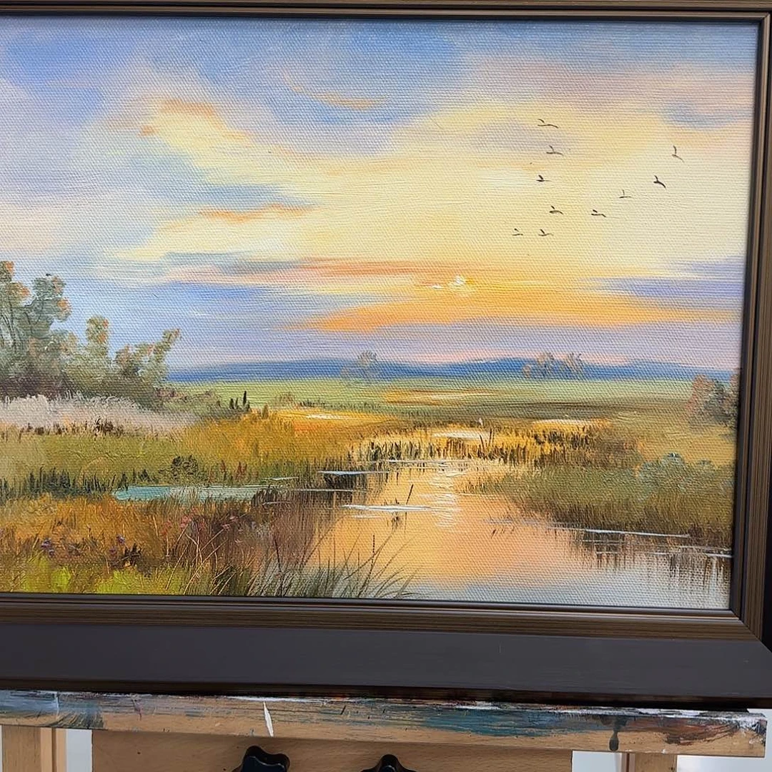 高端手绘艺术油画