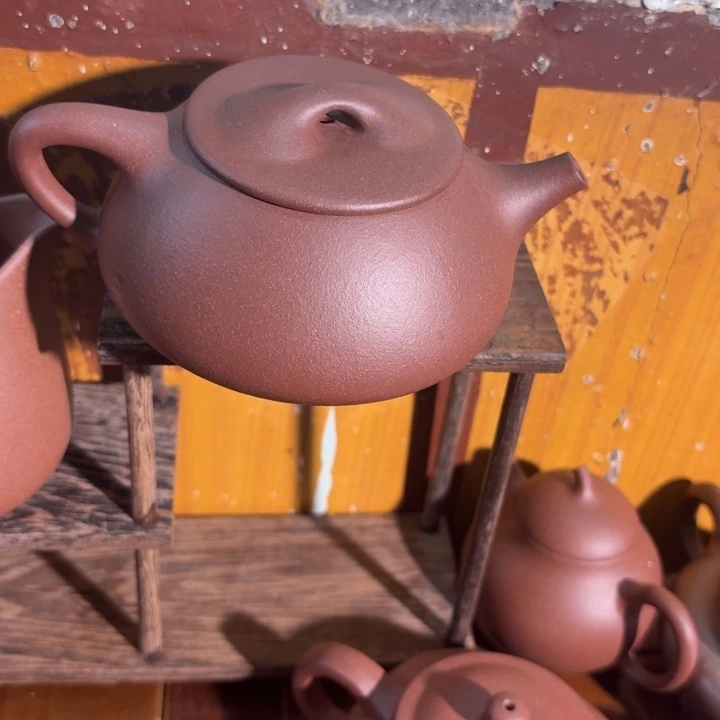 茶壶紫砂紫泥景州280cc