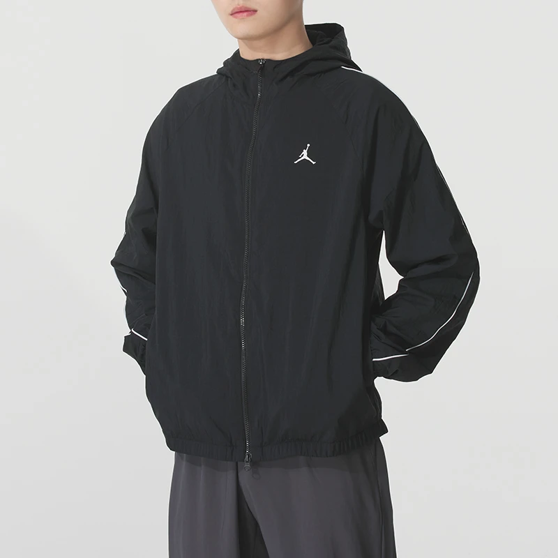 【达人专属】耐克男装梭织夹克外套2025新款健身训练运动服IB2242