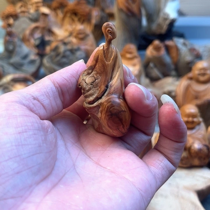 柏木太行崖柏手工雕刻