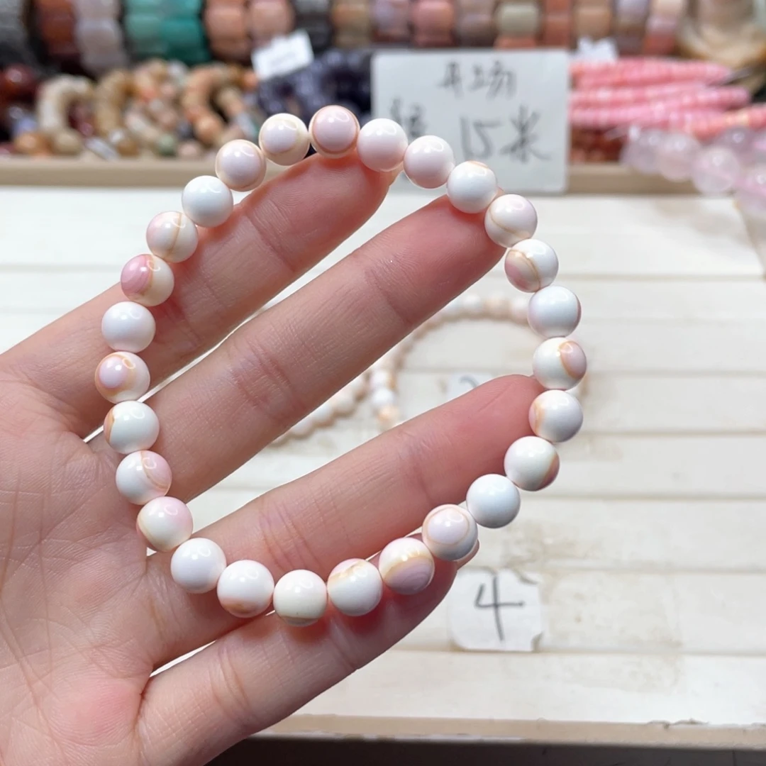 未镶嵌手链硅化玉我****了142