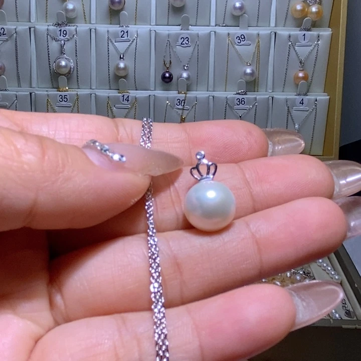 淡水珍珠耳饰未镶嵌